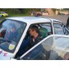 Richard Beaumont, Clerk of the Course on board with Dave "Bandit" Hughes in Noel Kelly's Mk2 Escort, borrowed for course car duties.