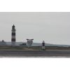 Point of Ayre Lighthouse, Foghorn, and Secondary Light