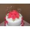 Rose and Petals Wedding Cake top