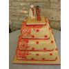 Henna inspired Wedding Cake