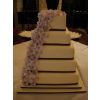 Cascading Lilac Blossom Cake