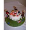 Reindeer Christmas Cake