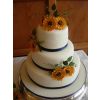 Sunflower Stacked Cake