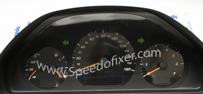 clk w208 custom dial