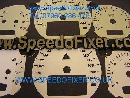  mercedes white dial kits