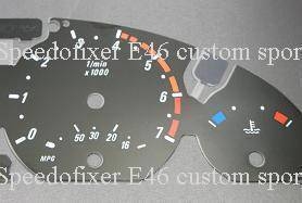 bmw custom dials
