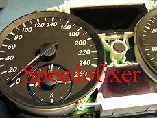 mercedesslk speedo conmversion