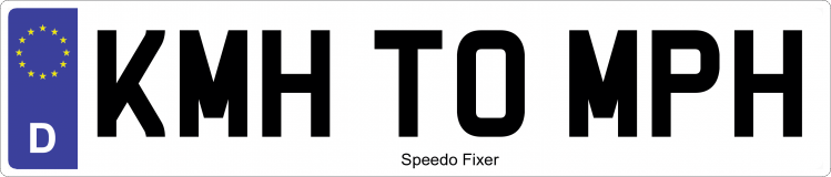 kmh to mph import conversion