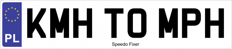poland number plate