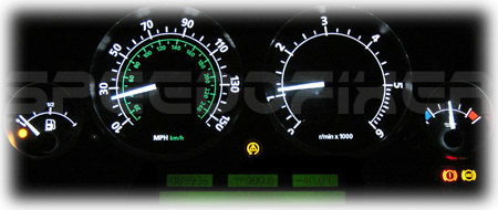 range rover white led conversion by speedofixer