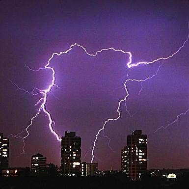 London Lightning Storm 6th August 2008 