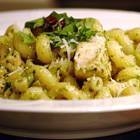 Pab's Pasta with Pesto Chicken.