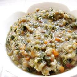 Spinach and Lentil Soup
