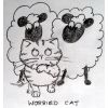 worried cat