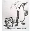 Tabby extra - Happy feet the emperor penguin washed up in New Zealand is returned successfully to Antarctica after surgery
