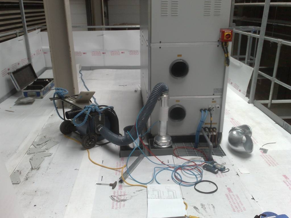 Ductwork high pressure testing