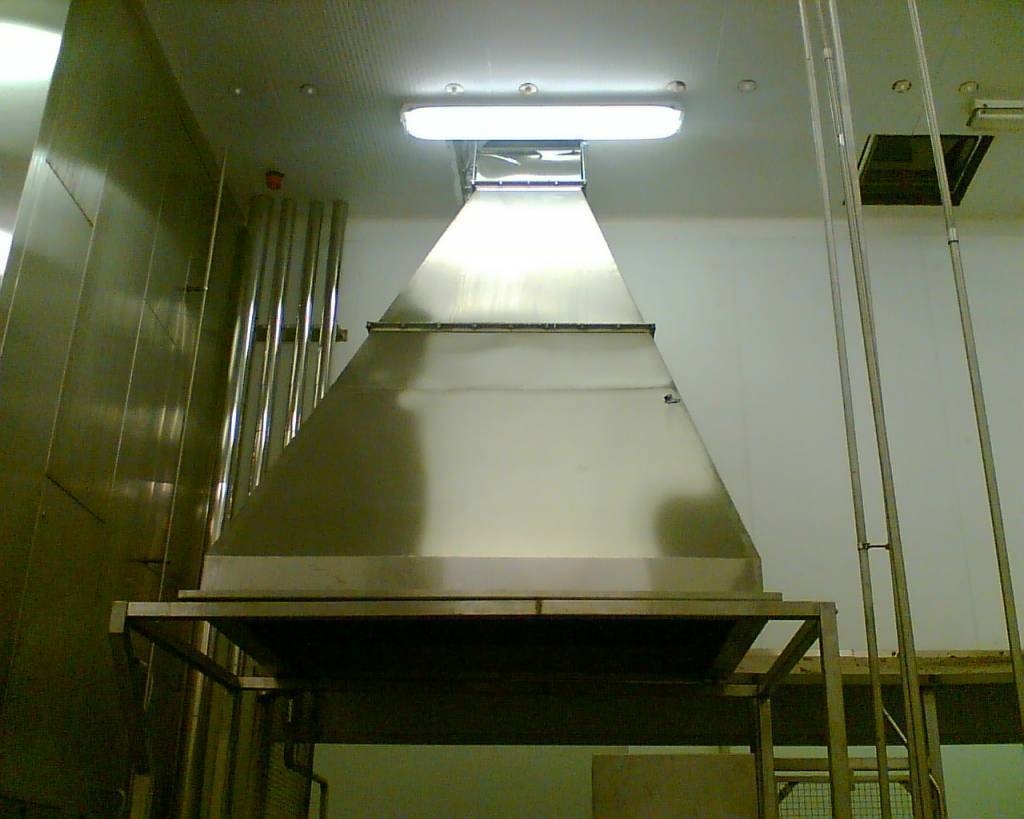 Stainless steel cooker hood