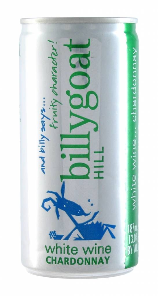 Billygoat Hill Chardonay in 187mm Can