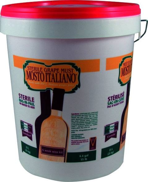 Mosto Italiano 23 litre Wine Kit