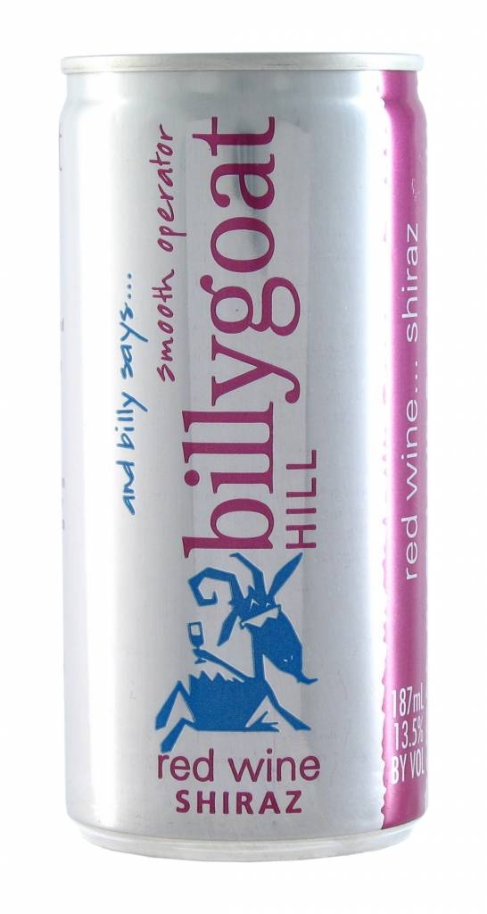 Billygoat Hill Shiraz 187 ml Can