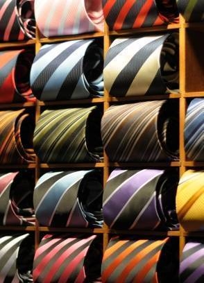 image consultancy for men in scotland - image of ties