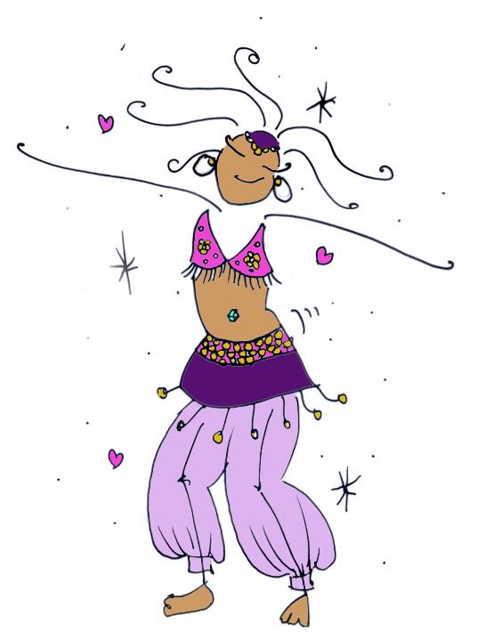 tallulah the belly dancer - a children's move-along story inspired by yoga