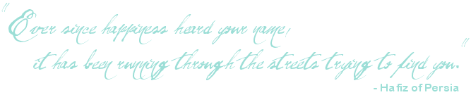 Hafiz of Persia quotation