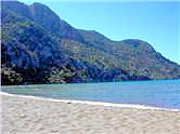 National Park in the Dalyan Delta, Lakeside beach