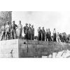 (Bullding the Barracks) 
Some of the men who worked for William Godsman,Builder,26 High street New Pitsligo.