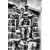 Mr William Godsman (back) who ran his building  business from 1905 till 1938