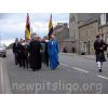Marching along the High Street