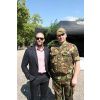 Jason Stratham and Mick Pudsey