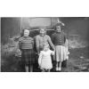 L-R Joan Mutch, Lilian Kelman, Gertrude Reid. Front ??.