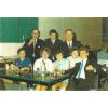 Back L-R: John Cruickshank, ??, John Burnett. Front Molly Cruickshank, Agnes Skinner, Nora Sangster, Babs Burnett and George Skinner