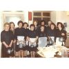 Mak Mundie, Nannie Fraser, Jean Skinner, Tittie Gray, Beldie Friars, Beryl Fraser, Makie Finnie, Meg Kelman and Rita Wallace