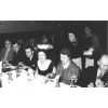 L-R: Agnes and Charlie Mowatt, George and Olive Smith, Dora and Charlie Rettie.  Serving:  Meg Kelman and Mak Mundie