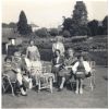 Front L-R: Meg Kelman, Ina Wallace, Makie Sutherland, Dora Rettie, Mary Whyte, Mrs Cowie, Beldie Friars. Back: Mrs Smith and ??.