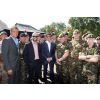 Sly Stallone, Jason Stratham, Dolph Ludgren, Ramsey and Pudsey
