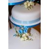 Three tier wedding cake