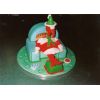 Cecil the christmas turkey cake