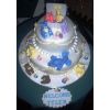 Animals on a cake