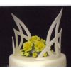 Lemon roses in art deco