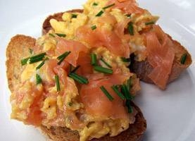  Breakfast at Broad Street 35 Smoked Salmon and Scrambled eggs