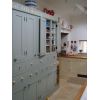 Bespoke painted kitchen.