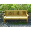 Hard wood memorial/garden bench.