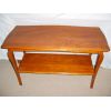 Mahogany coffee table.