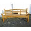 Hard wood memorial/garden bench
