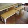 Kitchen table benches