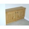 Small oak cupboard.