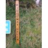 Oak sign post.